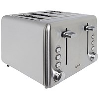 Igenix Stainless Steel 4 Slice Toaster