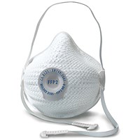 Moldex 3105 Mask FFP2V Nrd Valved Mask, White, Pack of 10