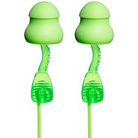 Moldex 6441 Twisters Corded Earplugs, Green, Pack of 80