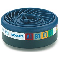 Moldex Abek1 7000, 9000 Particulate Filter Easylock System Blue M9400 (Box of 10)