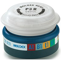 Moldex Abekp3 7000, 9000 Particulate Filter Easylock System Blue M9430 (Box of 6)