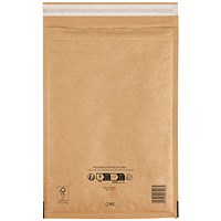 Sealed Air Bubble Lined Postal Bag, F3 220x330mm, Gold, Pack of 50