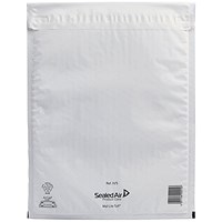 Mail Lite Tuff Bubble Lined Postal Bag Size H/5 270x360mm White (Pack of 50) 103015255