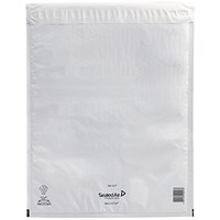 Mail Lite Tuff Size K/7 Sealed Air Mail Bag, 350x383mm, White, Pack of 50