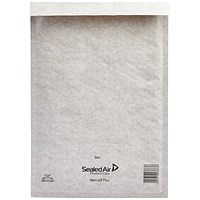 Mail Lite Plus Bubble Lined Postal Bag Size K/7 350x470mm Oyster White (Pack of 50) MLPK/7