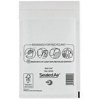 Mail Lite Bubble Postal Bag, B/00 120x210mm, White, Pack of 100 Mail Lite Bubble Postal Bag, B/00 120x210mm, White, Pack of 100