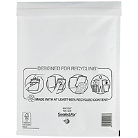 Mail Lite Bubble Postal Bag, G/4 240x330mm, White, Pack of 50