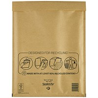 Mail Lite Bubble Postal Bag, Size H/5 270x360mm, Gold, Pack of 50 Mail Lite Bubble Postal Bag, Size H/5 270x360mm, Gold, Pack of 50