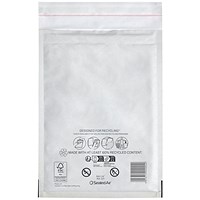 Sealed Air Mail Lite Bubble Postal Bag Wht D/1 Pack of 200 101273347
