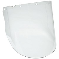 MSA V-Gard Pc Moulded Visor, Clear