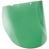 MSA V-Gard Pc Moulded Visor, Green