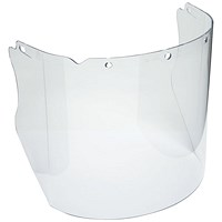 MSA V-Gard Propionate Moulded Visor, Clear