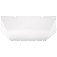 MSA V-Gard Compatible Pc Sheet Chinguard Visor, Clear