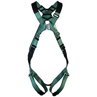 MSA V-Form Back D-Ring Qwik-Fit Harness, XS