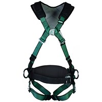 MSA V-Form+ Back/Chest/ Hip D-Ring Bayonet Harness, with Waist Belt, XS