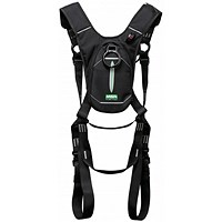 MSA Personal Rescue Device Rhz Model With Harness, Black, Small