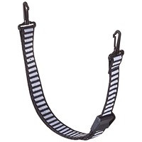 MSA 2-Point Textile Chin Strap, Black and White, Pack of 20 MSA 2-Point Textile Chin Strap, Black and White, Pack of 20