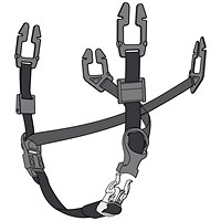 MSA V-Gard Textile Universal 4-Point Chin Strap, Pack of 20 MSA V-Gard Textile Universal 4-Point Chin Strap, Pack of 20