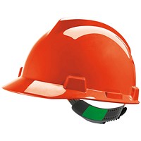 MSA V-Gard Safety Helmet, Orange