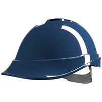 MSA V-Gard 200 Vented Safety Helmet, Blue