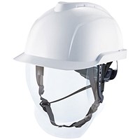 MSA V-Gard 950 Electrician Helmet Set, White
