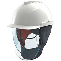 MSA V-Gard 950 Class 2 Electrician Helmet Set, White