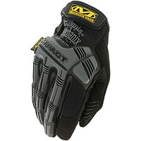 Mechanix M-Pact Gloves, Black/Grey, XL