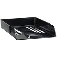 Avery Basics Letter Tray, Black