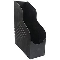 Avery Jumbo Plastic Magazine File, Black