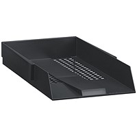 Avery System Letter Tray, Black