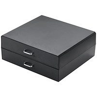 MyCafe Double Drawer Coffee Capsule and Accessory Drawer