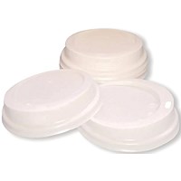 MyCafe Paper Cup Lids 35cl/12oz White (Pack of 100)