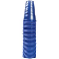 MyCafe Water Cup Polypropylene 20cl Blue (Pack of 50)