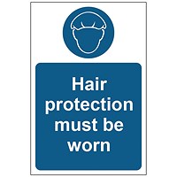 MyCafe Hair Protection Sign Self Adhesive Vnl 200x300