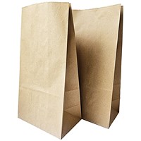 MyCafe SOS Kraft Paper Grab Bag 175x115x345mm Pack of 250