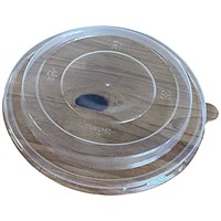 MyCafe Round rPet Lid for 500/1000ml Bowls Pack of 300