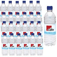 MyCafe Still Water, Plastic Bottles, 500ml, Pack of 24