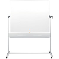 Nobo Steel Magnetic Mobile Whiteboard, 1500x1200mm
