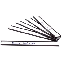 Nobo Magnetic Name Holder, 20x150mm, Pack of 10