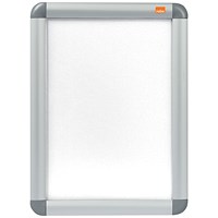 Nobo Snap Frame Moulded Aluminium Front-opening - A4