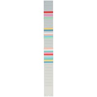 Nobo T-Card Panels 54 Slot W96mm Card Size 3 Ref 1900404