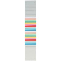 Nobo T-Card Planning Panel Size 4 128mm with 32 Slot 32938886