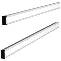Nobo T-Card Metal Link Bars Size 24 772 x 13mm (2 Pack) 32938888