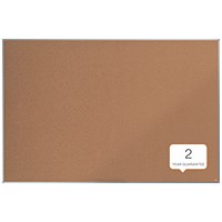 Nobo Essence Cork Notice Board, 1800 x 1200mm, Aluminium Frame