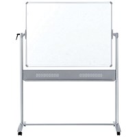 Nobo Basic Non-Magnetic Mobile Whiteboard, 1500x1200mm