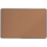 Nobo Premium Plus Cork Notice Board, 900 x 600mm, Aluminium Frame