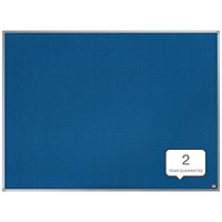 Nobo Essence Felt Notice Board, 600x450mm, Blue Nobo Essence Felt Notice Board, 600x450mm, Blue