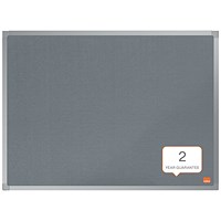 Nobo Essence Felt Notice Board 1200 x 900mm Grey