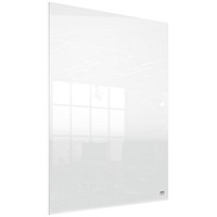 Nobo Transparent Acrylic Mini Desktop Whiteboard, Frameless, 600x450mm