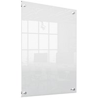 Nobo Transparent Acrylic Mini Whiteboard Wall Mount 600x450mm